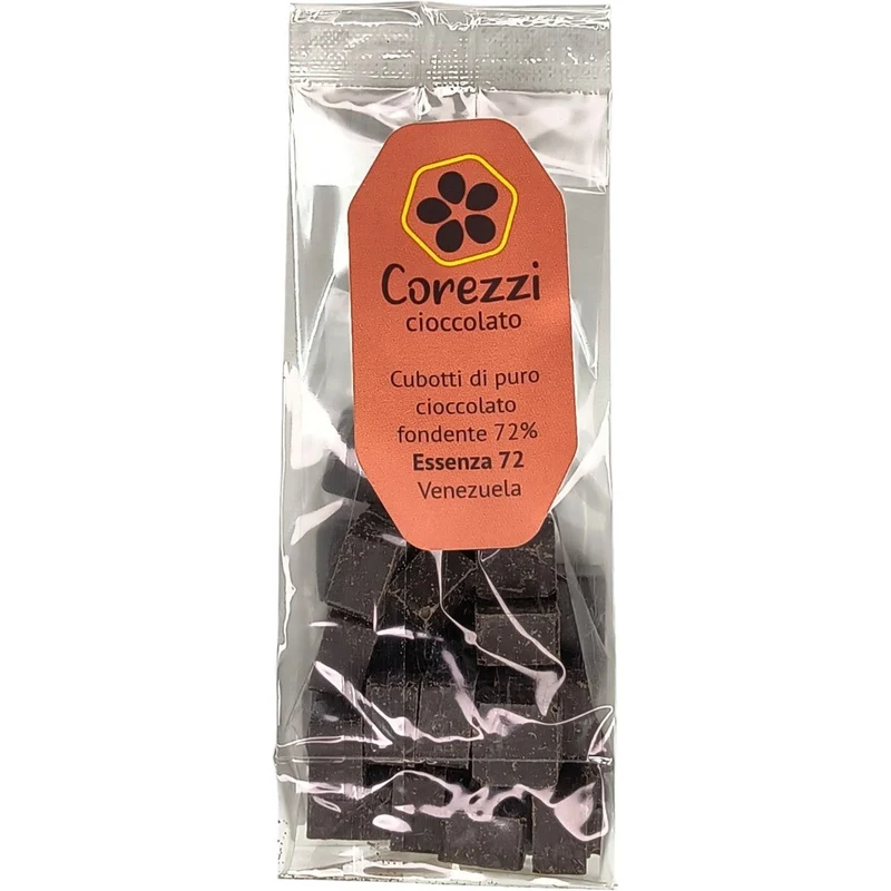 ESSENZA 72 - Cioccolato Fondente Extra 72% Monorigine Venezuela - Formato Degustazione 100g