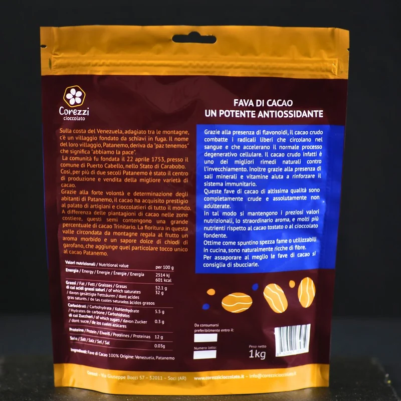 Patanemo - Fave di Cacao Crude dal Venezuela Grand Cru