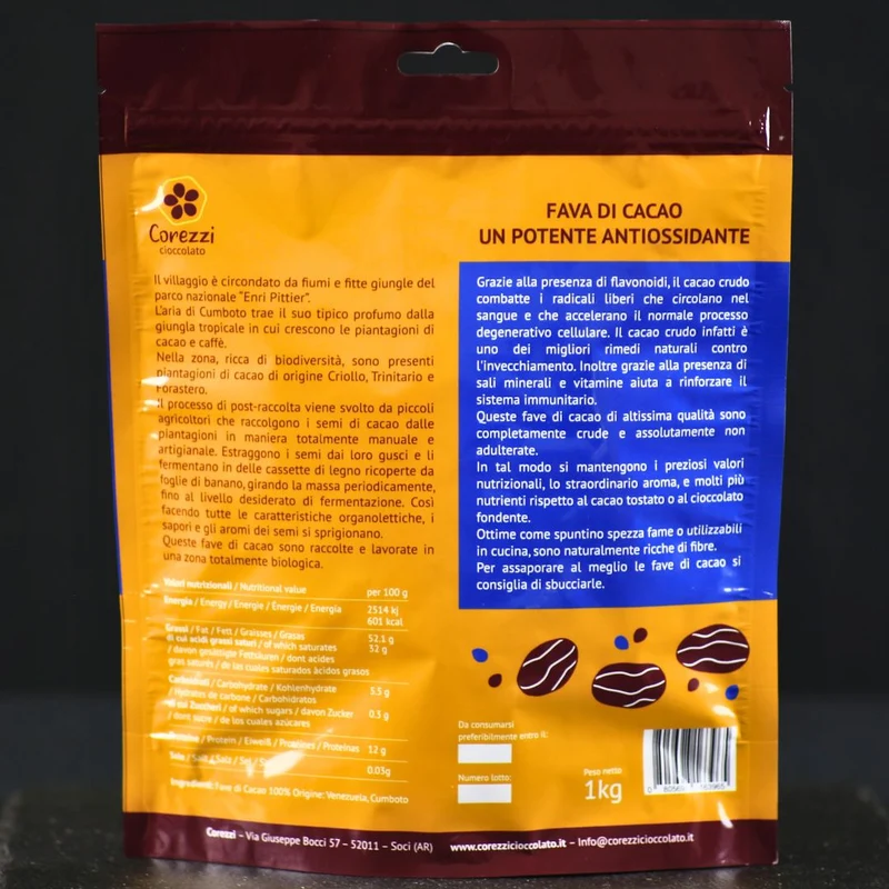 Fave di Cacao Crude Cumboto – Cacao Biologico Artigianale dal Venezuela | Grand Cru