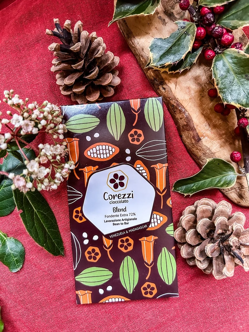 BLEND - Cioccolato Fondente Extra 72% Monorigine Venezuela & Perù 80g