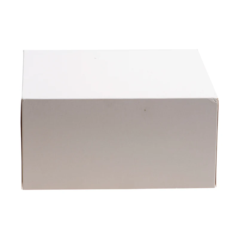 CAJA TARTA BLANCA CARTÓN 26X26X13CM