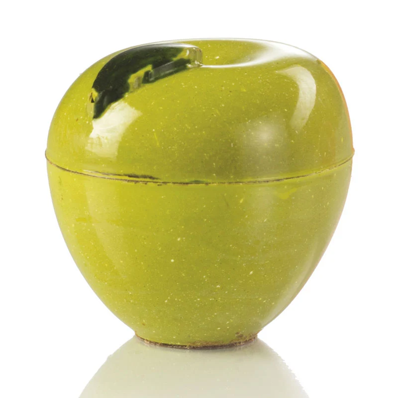MOLDE POLICARBONATO PARA CHOCOLATE MANZANA 3D 28 FORMAS Ø 28 CM x H 2,7 CM