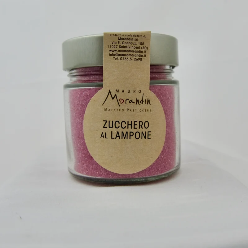 Zucchero Aromatizzato al Lampone