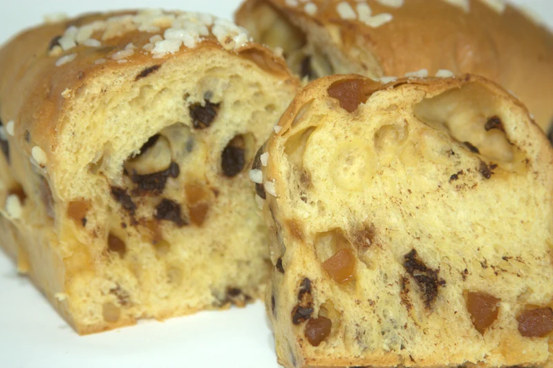 Bauletto pere e cioccolato