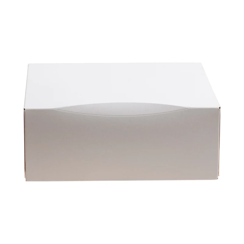 CAJA TARTA BLANCA CARTÓN 26X26X10CM
