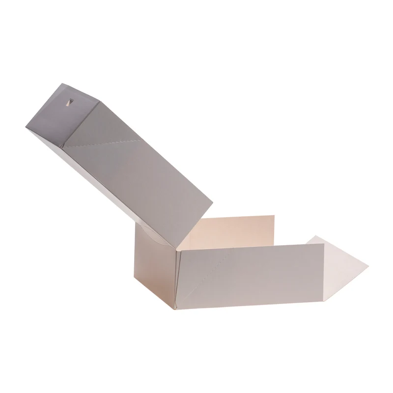 CAJA TARTA BLANCA CARTÓN 26X26X10CM