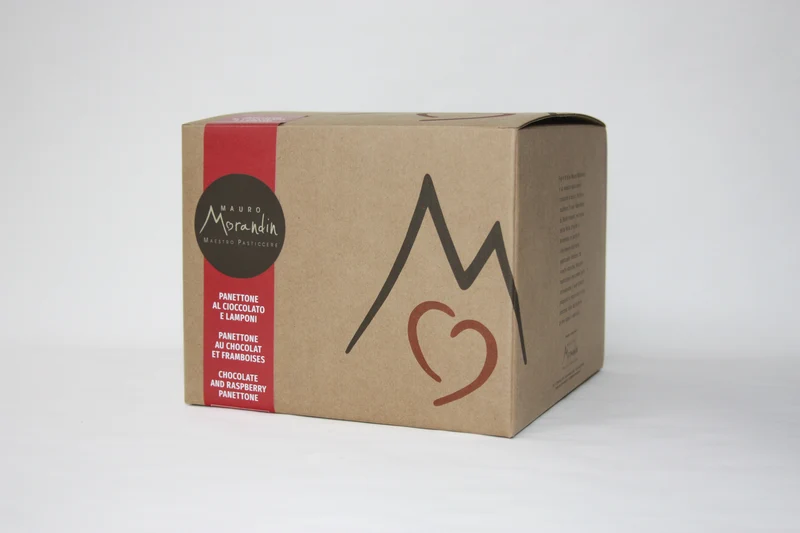 Panettone Cioccolato e Lamponi