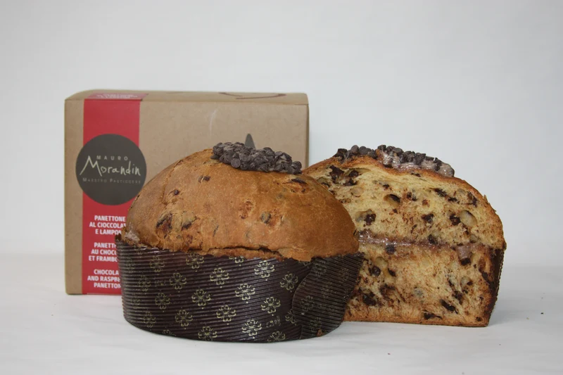 Panettone Cioccolato e Lamponi