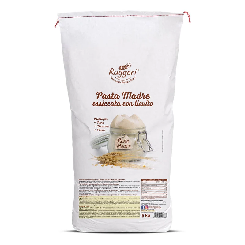 Pasta Madre Essiccata con Lievito - sacco professionale