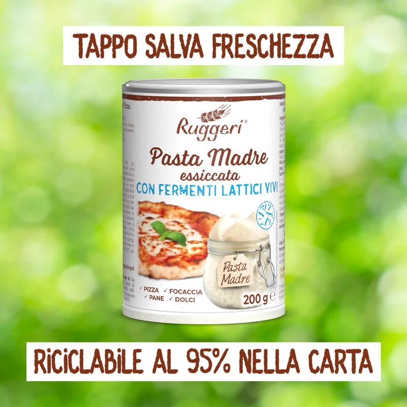 Pasta Madre Essiccata con Lievito - Barattolino