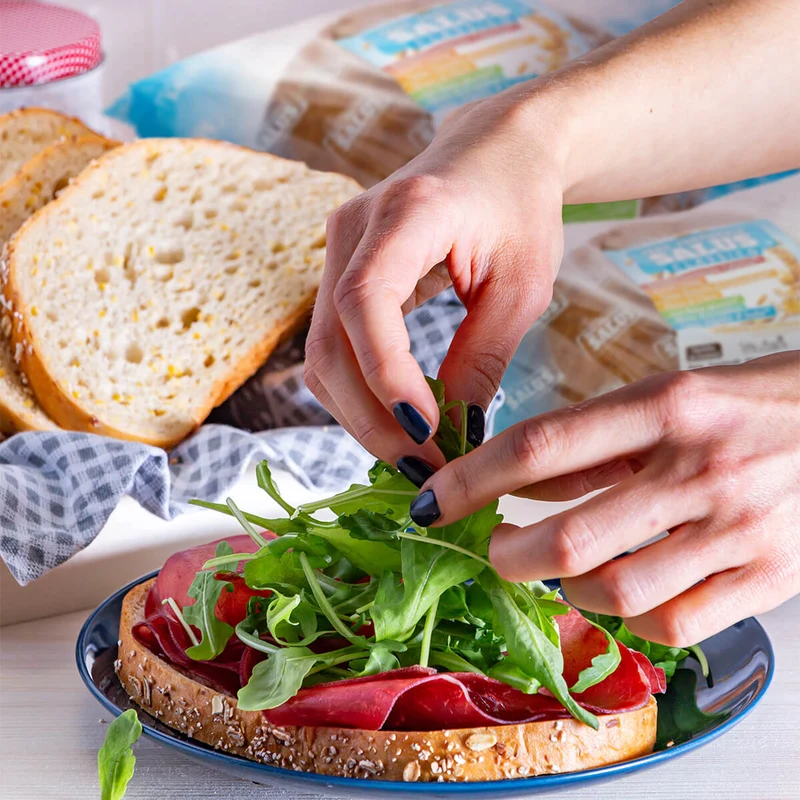 Pane funzionale Salus a fette classico