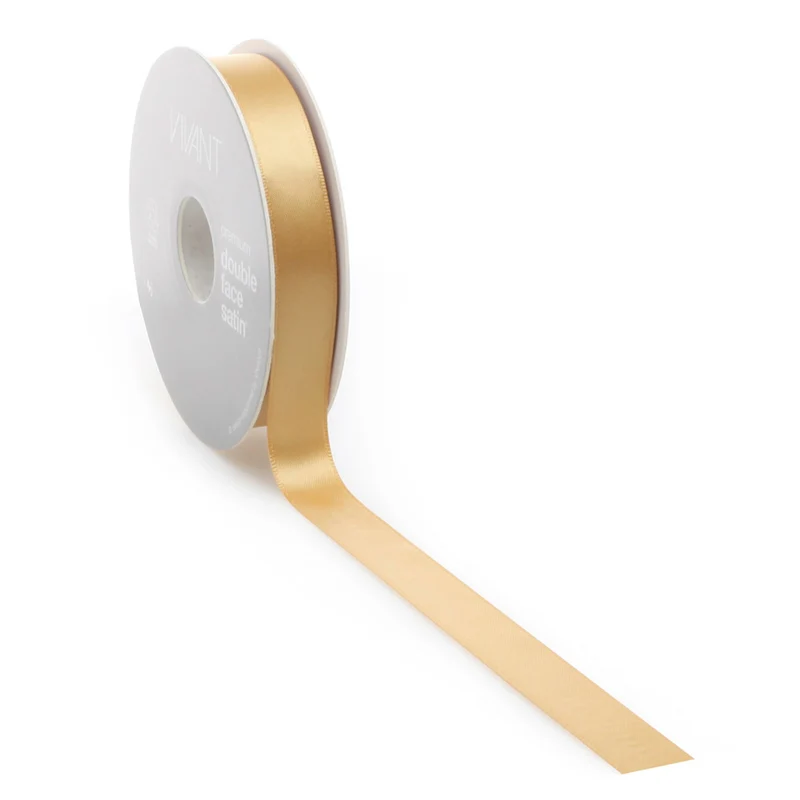 Satijn lint Gold