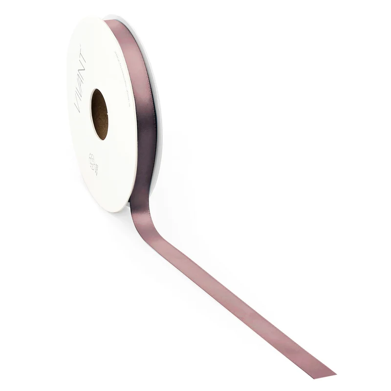 Satijn lint Dark Rose