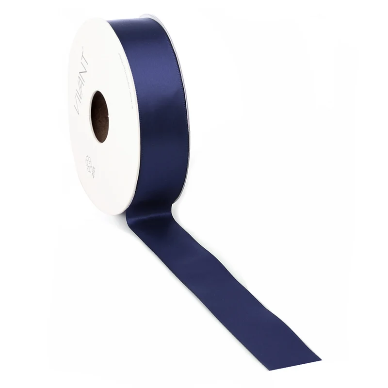 Satijn lint Dark blue