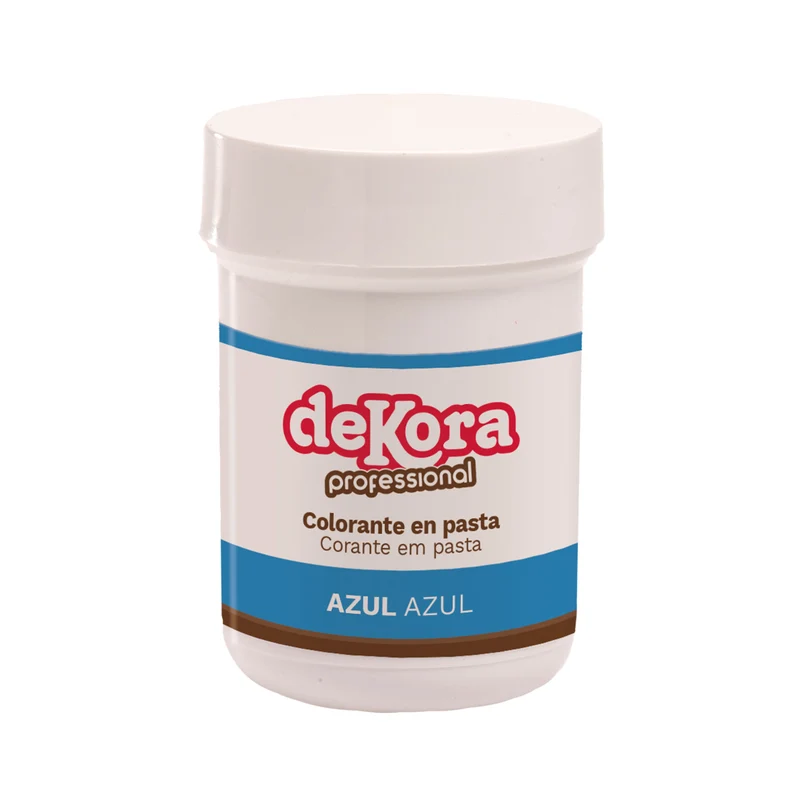6 COLORANTES EN GEL HIDROSOLUBLE AZUL 30G AZF