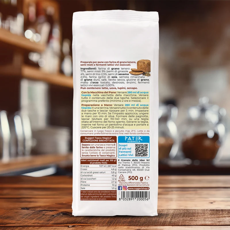 Pane Rustico ai Semi Misti
