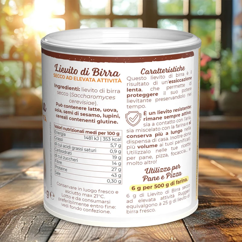 Lievito di birra secco ad elevata attività
