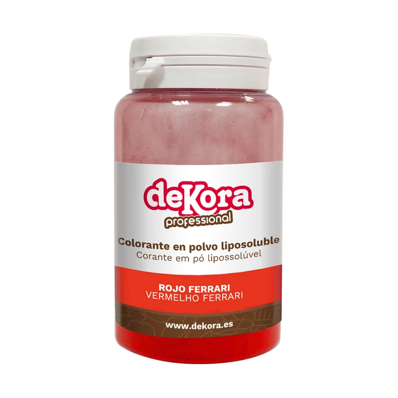 COLORANTE EN POLVO LIPOSOLUBLE ROJO INTENSO 25G