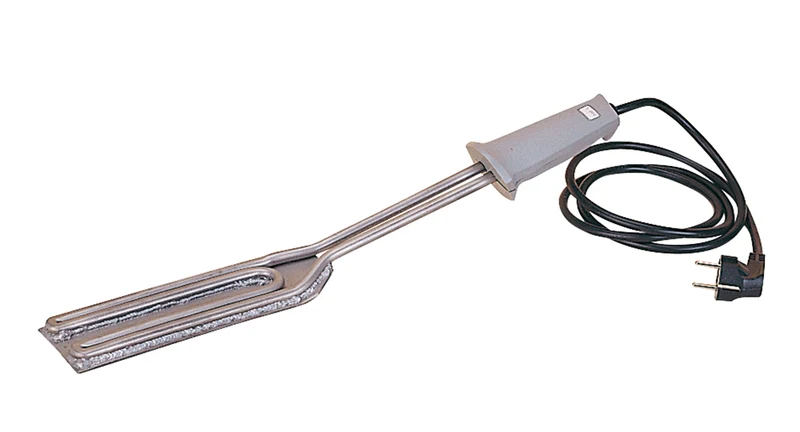 PALA ELÉCTRICA DE QUEMAR INOX RECTANGULAR 23CM 220V