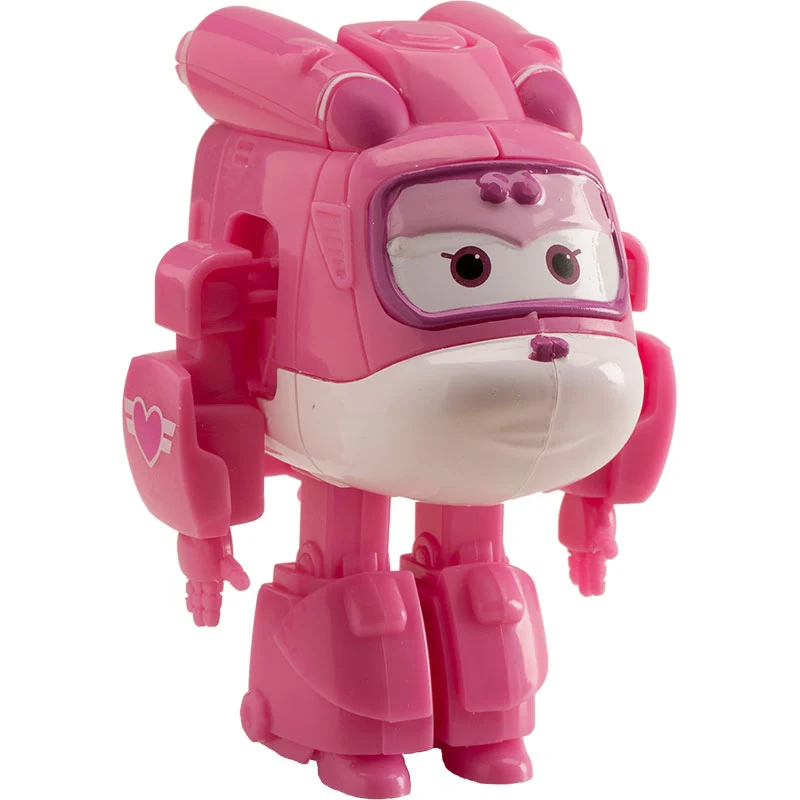 SET 6 PVC SUPER WINGS DIZZY 7CM