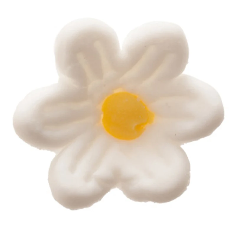 FLOR DE AZÚCAR PRIMAVERA BLANCA 2 CM