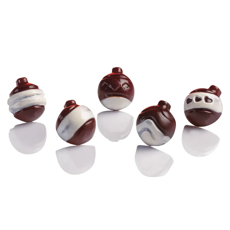 MOLDE POLICARBONATO BOLA NAVIDAD 30X26 H 16.5 MM | 30 PIEZAS