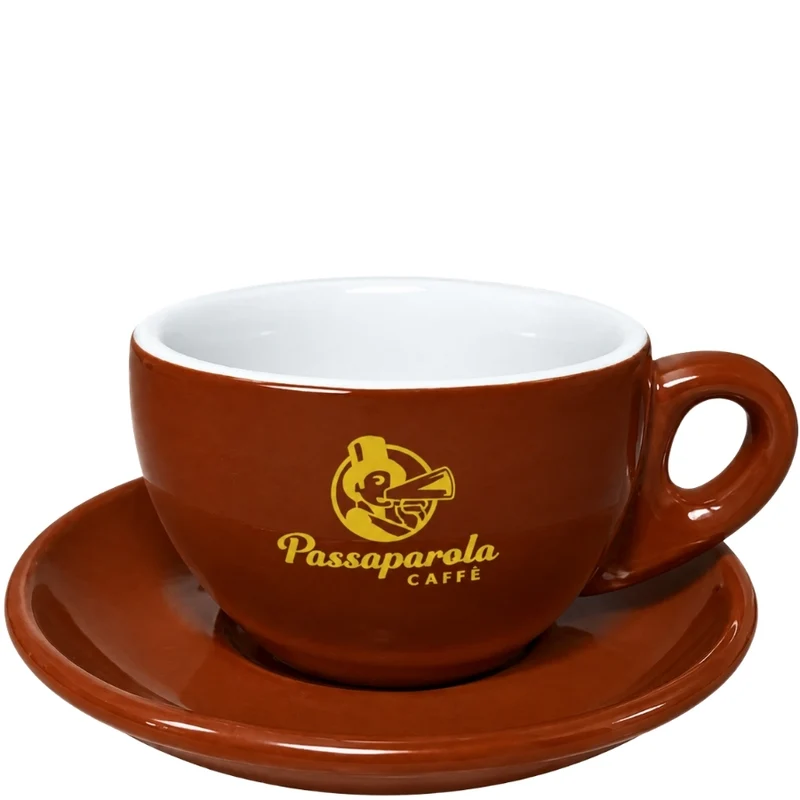 Passaparola Tazza da Caffelatte - Marrone