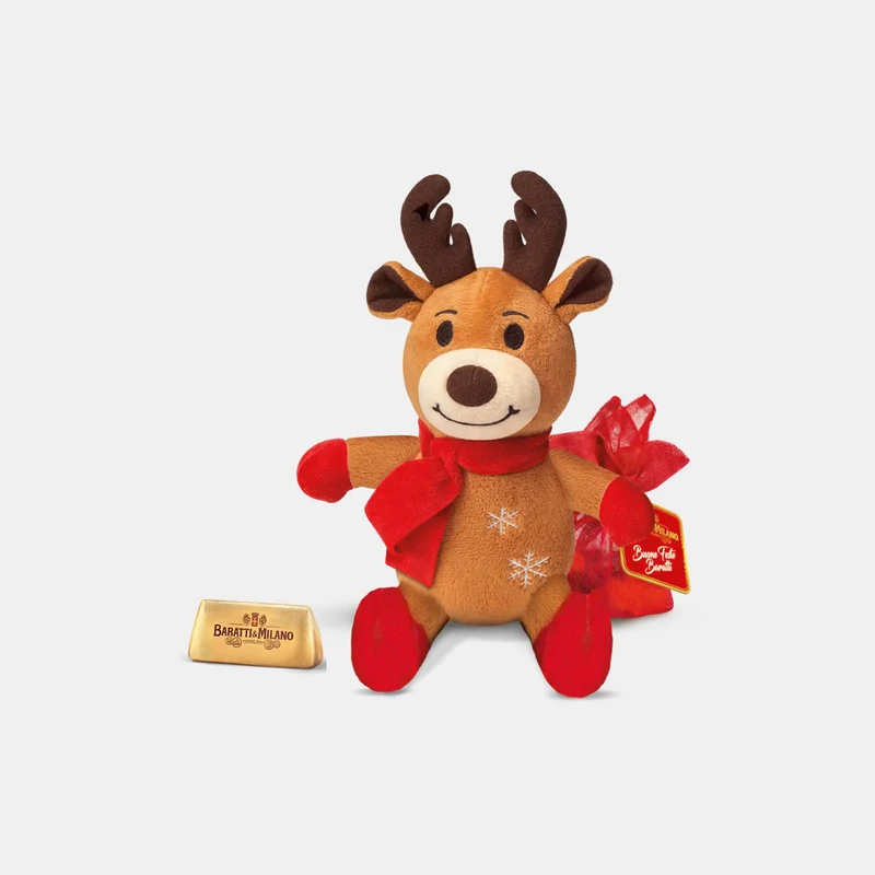 Renna Peluche con Gianduiotti