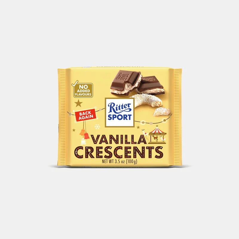 Ritter Sport Vanilla Crescents