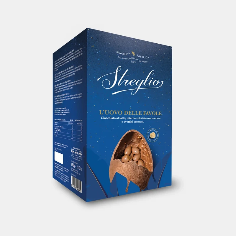 L’Uovo delle Favole Latte e Nocciola 680g