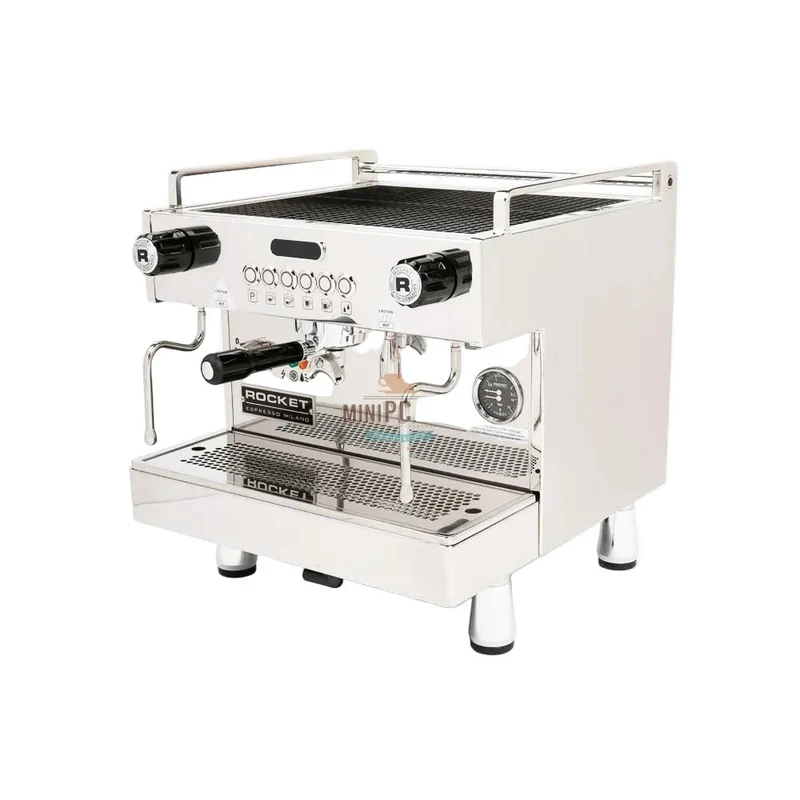 Rocket Boxer Timer Commercial Espresso Machine 1 Group