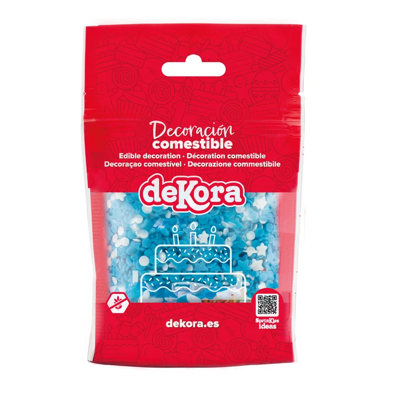 SPRINKLE MIX CONFETIQUIN Y ESTRELLA BABY NIÑO 100GR