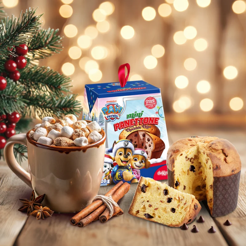 PANETTONE CON CHOCOLATE PAW PATROL 100GR