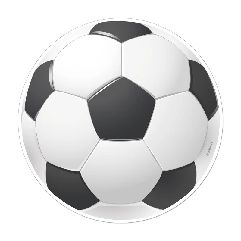 DISCO OBLEA TARTA BALÓN FÚTBOL 20CM