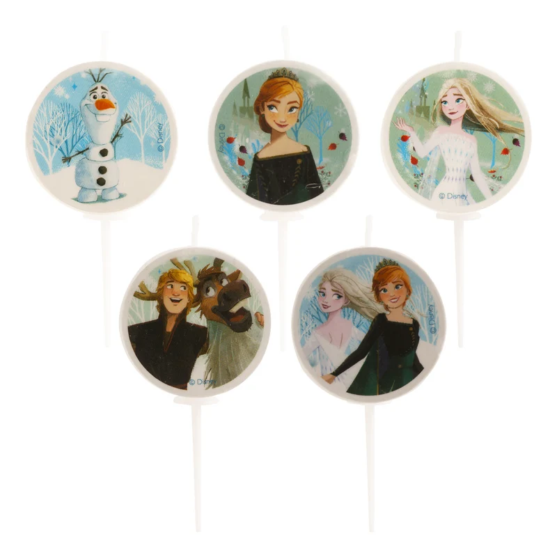 VELAS DE CUMPLEAÑOS FROZEN Ø 3CM