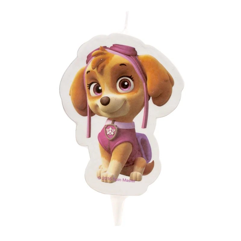 DISPLAY 12 VELAS 2D SKYE PAW PATROL 7,5CM