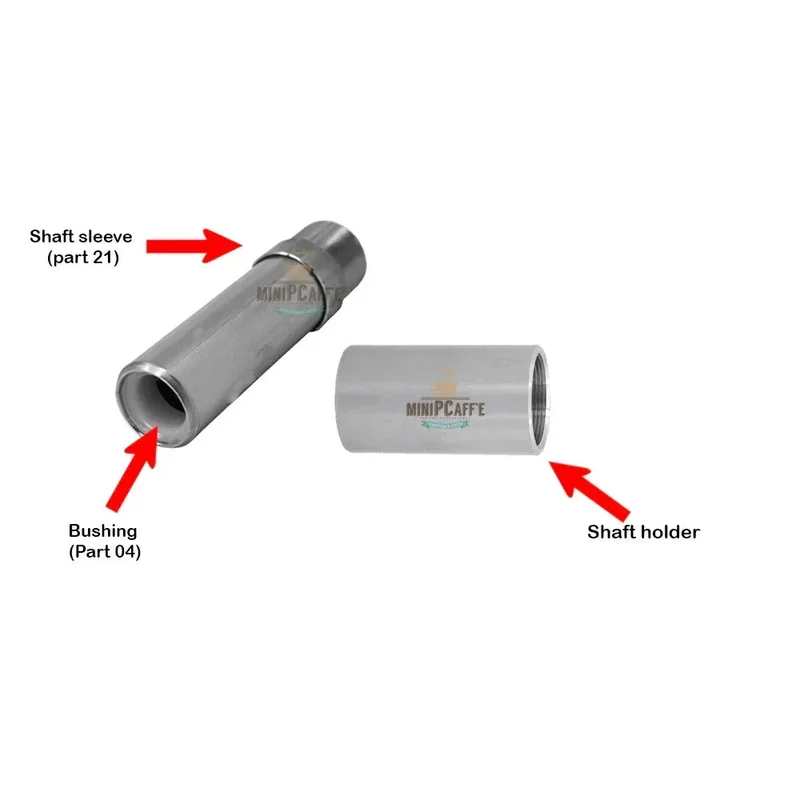 Shaft Sleeve and Shaft Holder for Musso Mini Lussino