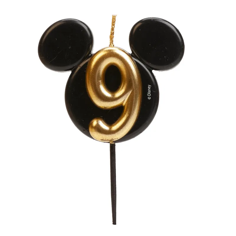 VELAS DE CUMPLEAÑOS OREJAS MICKEY MOUSE 8.5 CM | Nº9