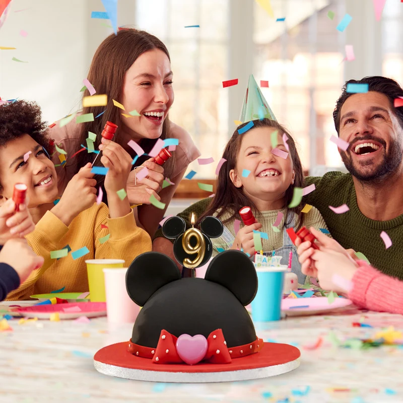 VELAS DE CUMPLEAÑOS OREJAS MICKEY MOUSE 8.5 CM | Nº9