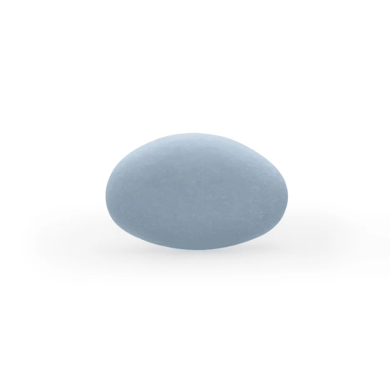 Suikerbonen blauw mat