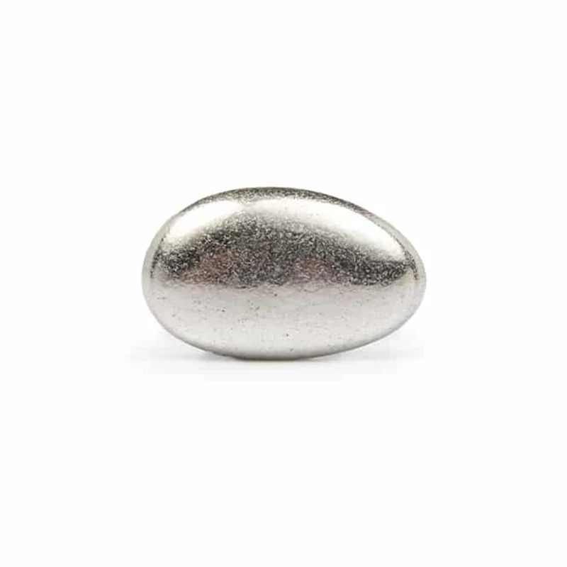 Suikerbonen metallic zilver