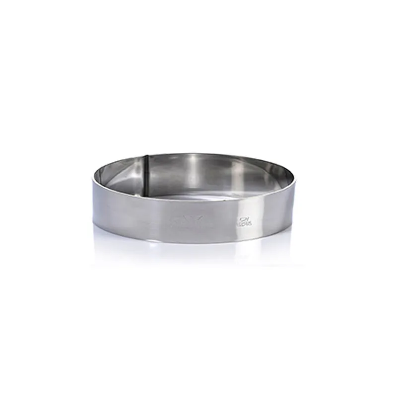 MOLDE ARO ACERO INOX. DIAM 6H6CM