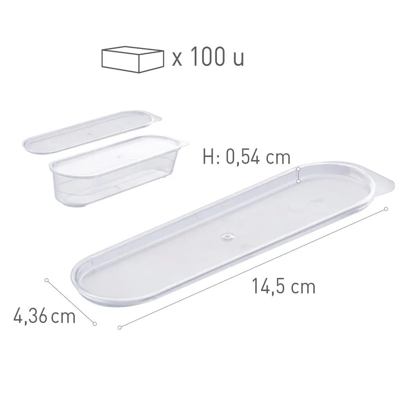 TAPA PLÁSTICO VASITO ECLAIR XL 145X43.6H5.4MM