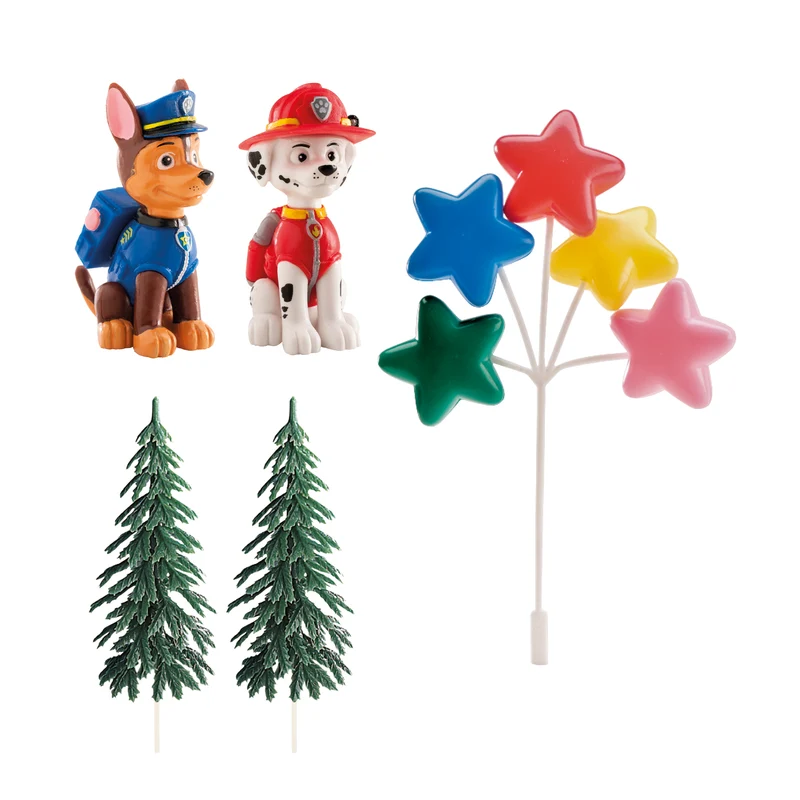 KIT PVC RETAIL PAW PATROL PARA DECORAR TARTAS