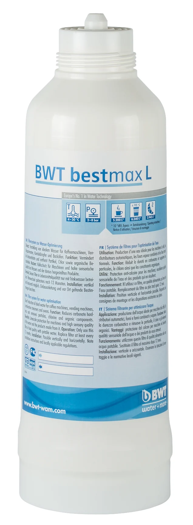 BWT Bestmax Cartuccia Filtrante L