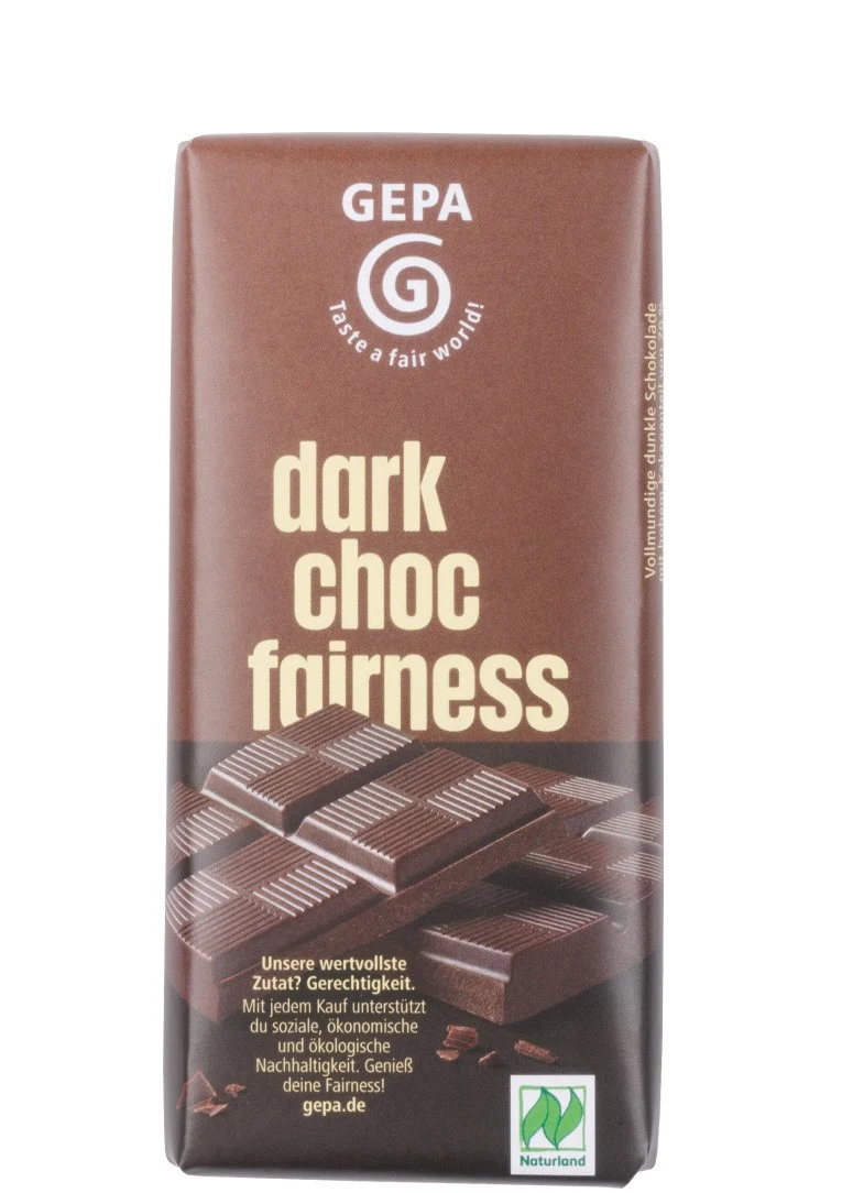 GEPA Cioccolato BIO al 70% di Cacao
