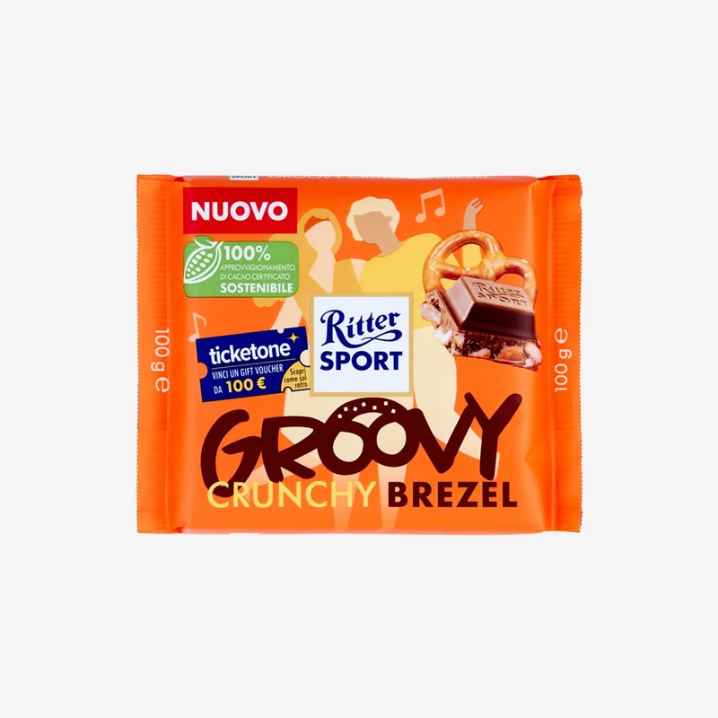 Ritter Sport Groovy Crunchy Brezel