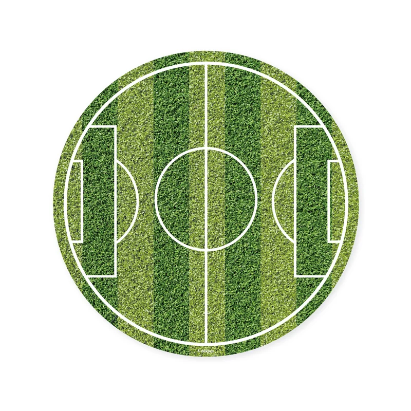 DISCO COMESTIBLE TARTA CAMPO DE FÚTBOL 15.5CM