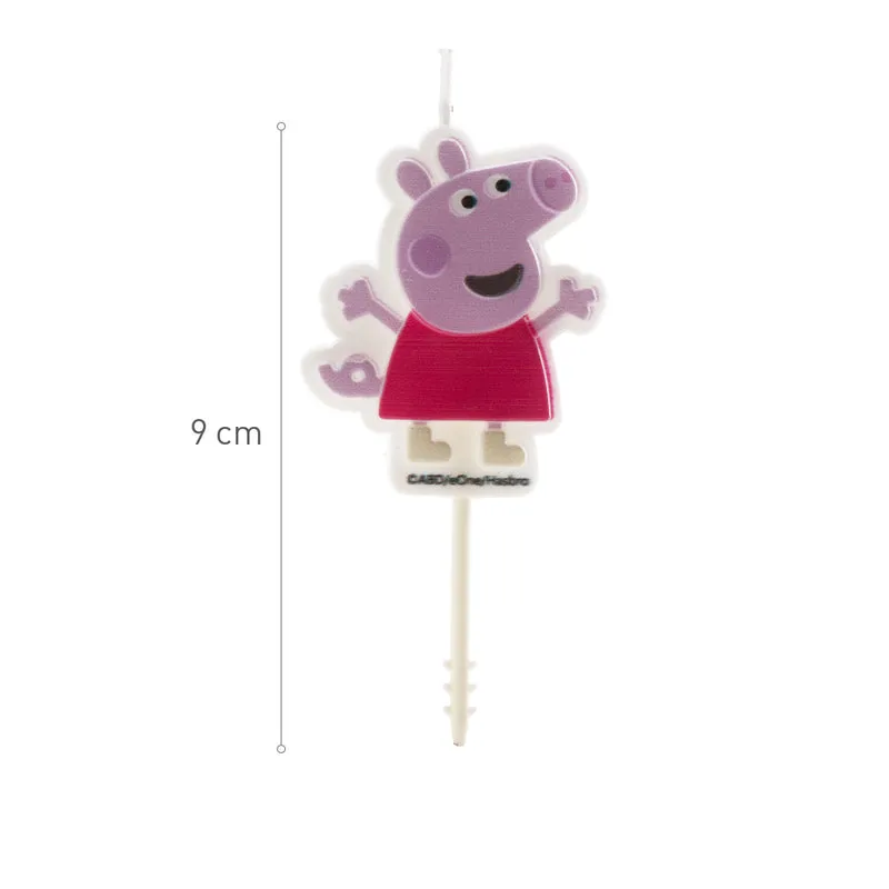 VELAS CUMPLEAÑOS PEPPA PIG 4UD