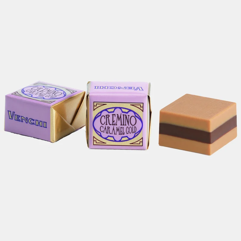 Venchi Cremino Caramel Gold